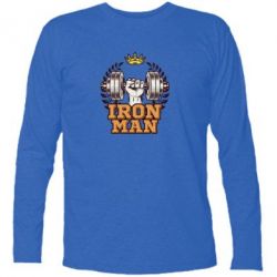 Футболка з довгим рукавом Iron man and sports - PrintSalon