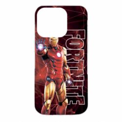 Чехол для iPhone 14 Pro Iron Man Fortnite - PrintSalon