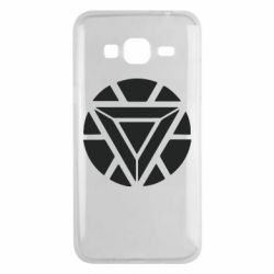 Чехол для Samsung J3 2016 Iron Man Heart - PrintSalon
