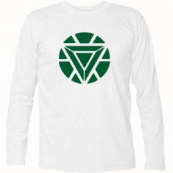 Футболка с длинным рукавом Iron Man Heart - PrintSalon