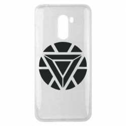 Чехол для Xiaomi Pocophone F1 Iron Man Heart - PrintSalon