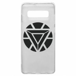 Чехол для Samsung S10+ Iron Man Heart - PrintSalon