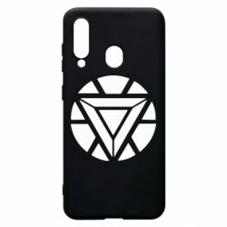 Чехол для Samsung A60 Iron Man Heart - PrintSalon