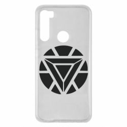 Чехол для Xiaomi Redmi Note 8 Iron Man Heart - PrintSalon