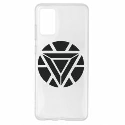 Чехол для Samsung S20+ Iron Man Heart - PrintSalon