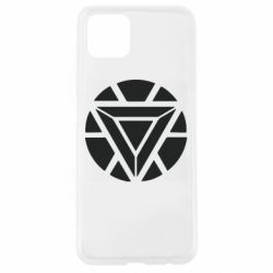 Чехол для Oppo A92s Iron Man Heart - PrintSalon