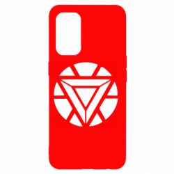 Чехол для Oppo Reno 5 4G Iron Man Heart - PrintSalon