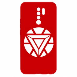 Чехол для Xiaomi Redmi 9 Iron Man Heart - PrintSalon