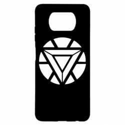 Чехол для Xiaomi Poco X3 Iron Man Heart - PrintSalon