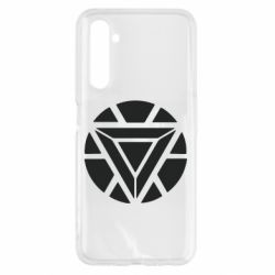 Чехол для Realme 6 Iron Man Heart - PrintSalon