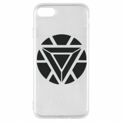 Чехол для iPhone SE 2022 Iron Man Heart - PrintSalon