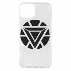 Чехол для iPhone 14 Iron Man Heart - PrintSalon