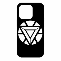 Чехол для iPhone 14 Pro Iron Man Heart - PrintSalon