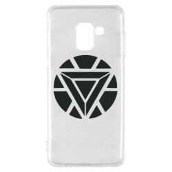 Чехол для Samsung A8 2018 Iron Man Heart - PrintSalon