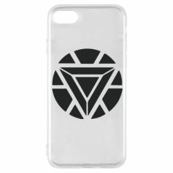 Чехол для iPhone 8 Iron Man Heart - PrintSalon