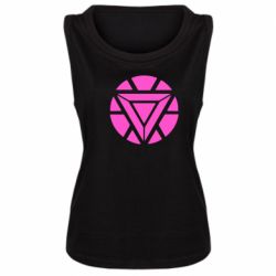 Женская майка Iron Man Heart - PrintSalon