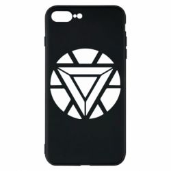Чехол для iPhone 8 Plus Iron Man Heart - PrintSalon
