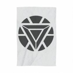Полотенце с принтом Iron Man Heart - PrintSalon