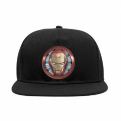 Снепбек Iron man helmet wood texture - PrintSalon