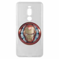 Чехол для Meizu Note 8 Iron man helmet wood texture - PrintSalon