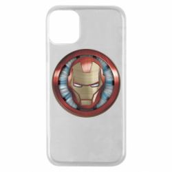 Чехол для iPhone 11 Pro Iron man helmet wood texture - PrintSalon