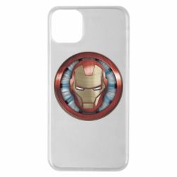 Чехол для iPhone 11 Pro Max Iron man helmet wood texture - PrintSalon