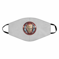 Маска многоразовая Iron man helmet wood texture - PrintSalon