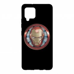 Чехол для Samsung A42 5G Iron man helmet wood texture - PrintSalon