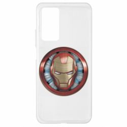 Чехол для Xiaomi Mi 10T/10T Pro Iron man helmet wood texture - PrintSalon