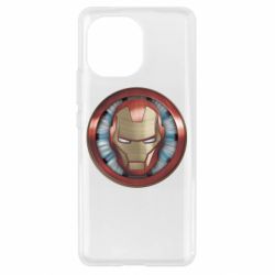 Чехол для Xiaomi Mi11 Iron man helmet wood texture - PrintSalon
