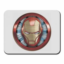 Коврик для мыши Iron man helmet wood texture - PrintSalon