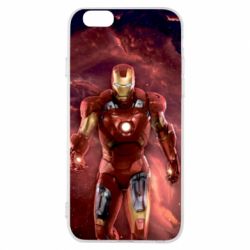 Чохол для iPhone 6/6S Iron Man in space - PrintSalon