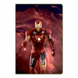 Блокнот з принтом Iron Man in space - PrintSalon