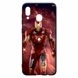 Чохол для Samsung A20 Iron Man in space - PrintSalon
