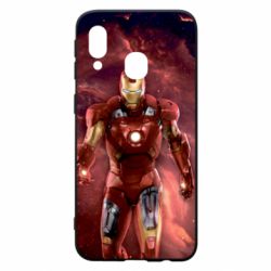 Чохол для Samsung A40 Iron Man in space - PrintSalon