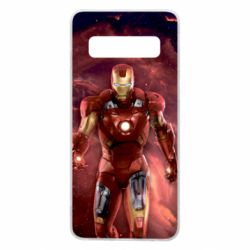 Чохол для Samsung S10 Iron Man in space - PrintSalon