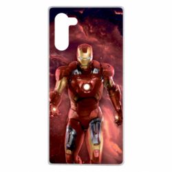 Чохол для Samsung Note 10 Iron Man in space - PrintSalon