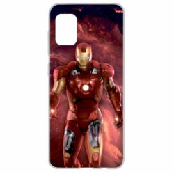 Чохол для Samsung A31 Iron Man in space - PrintSalon