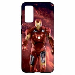 Чохол для Samsung S20 Iron Man in space - PrintSalon