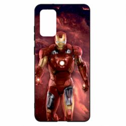 Чохол для Samsung S20+ Iron Man in space - PrintSalon