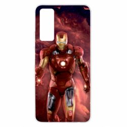 Чохол для Huawei P Smart 2021 Iron Man in space - PrintSalon
