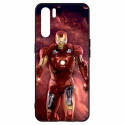 Чохол для Oppo A91 / Reno3Iron Man in space - PrintSalon