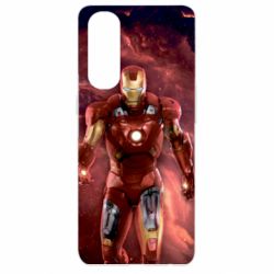 Чохол для Oppo Reno 4 Pro Iron Man in space - PrintSalon