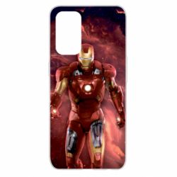 Чохол для Oppo Reno 5 4G Iron Man in space - PrintSalon
