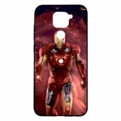 Чохол для Xiaomi Redmi Note 9 / Redmi 10X Iron Man in space - PrintSalon