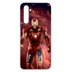 Чохол для Realme 6 Pro Iron Man in space - PrintSalon
