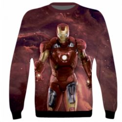 3D світшот Iron Man in space - PrintSalon