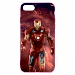 Чохол для iPhone SE 2022 Iron Man in space - PrintSalon