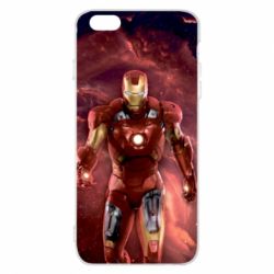 Чохол для iPhone 6 Plus/6S Plus Iron Man in space - PrintSalon