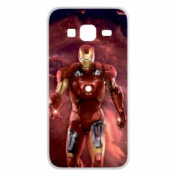Чохол для Samsung J3 2016 Iron Man in space - PrintSalon